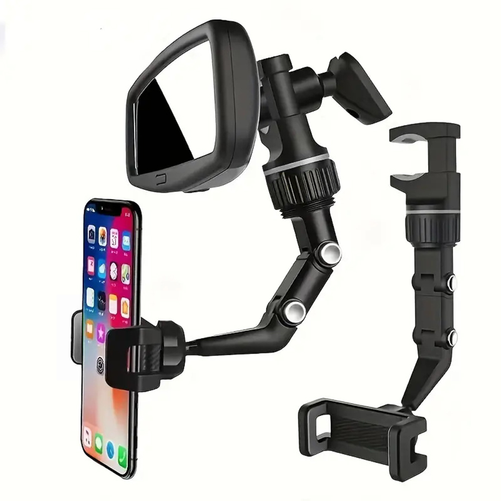 Desk Setup Essentials - Dikiz Aynası Araç Telefonu Tutucu Klipsli
