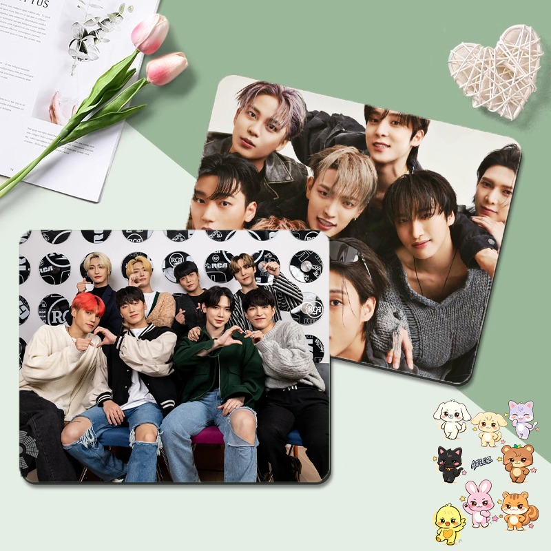 Desk Setup Kpop - Kpop ATEEZ Kadın Erkek Mouse Pad