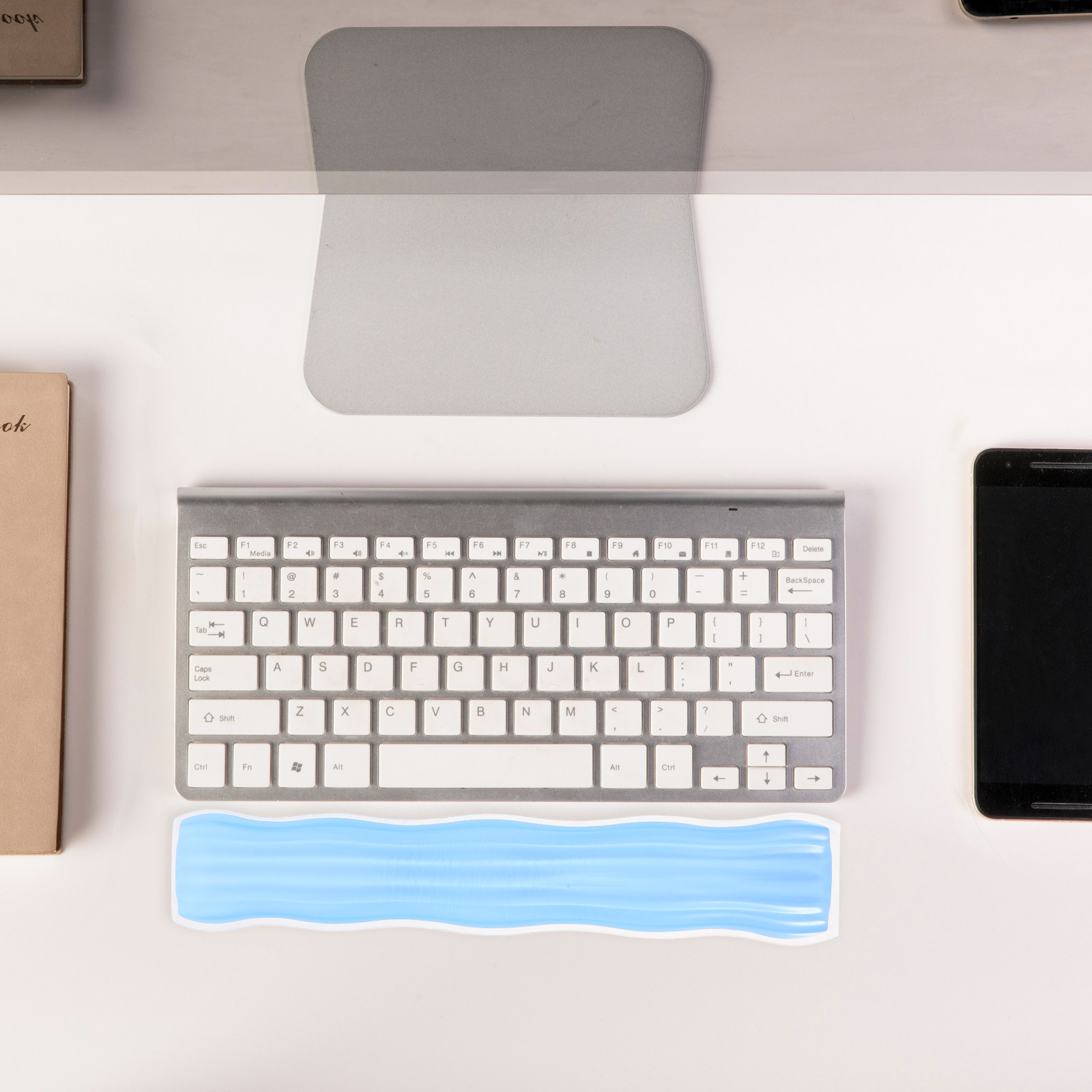 Ergonomic Desk Setup Keyboard - Klavye ve Mouse için Şeffaf Ergonomik