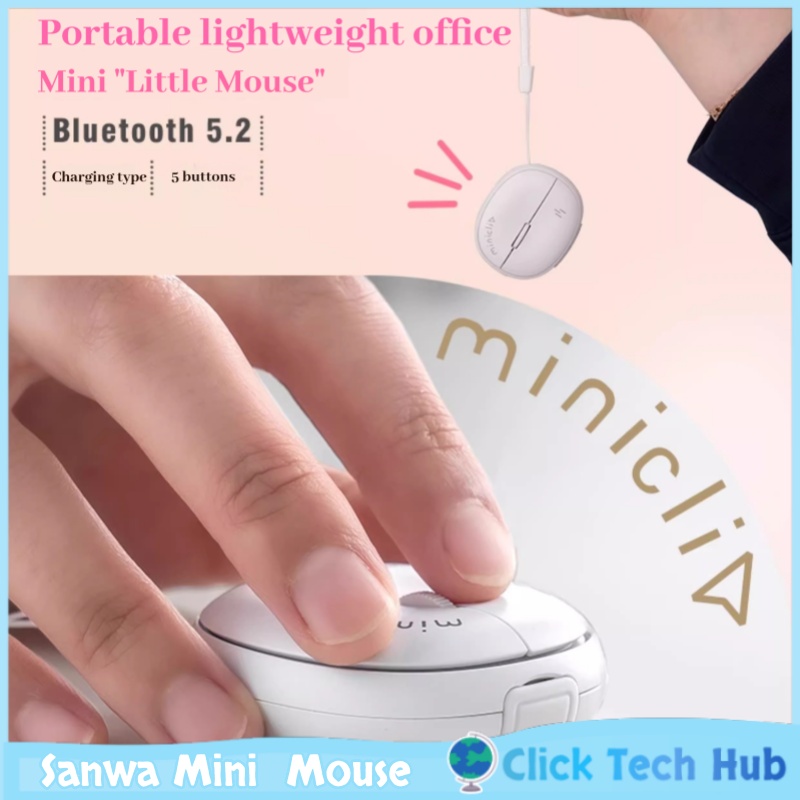 Desk Setup Mac - Sanwa Mini Bluetooth Kablosuz Fare Taşınabilir