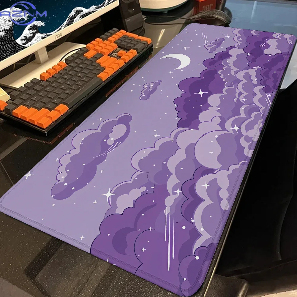 Desk Setup Anime - Skyscape Setup Oyun Aksesuarları Büyük Mouse