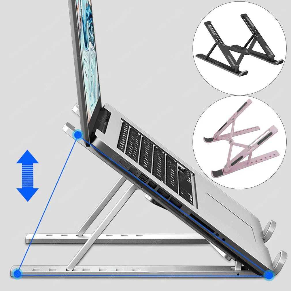 Desk Setup Mac - Katlanabilir dizüstü bilgisayar standı taşınabilir ayarlanabilir
