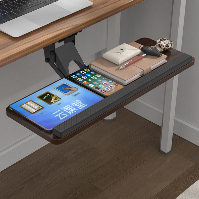 Ergonomic Desk Setup Keyboard - Ergonomik Masa Altı Klavye Rafı, Döner
