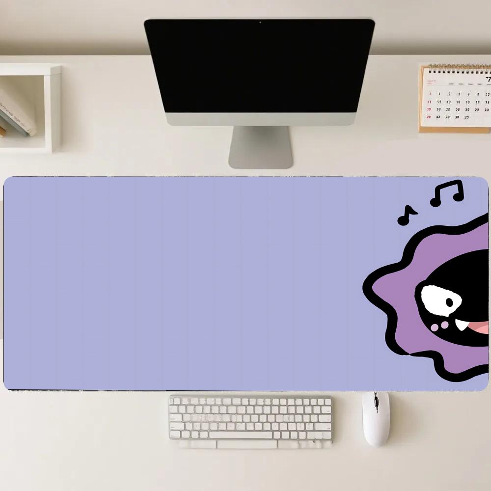Desk Setup Gadgets - Playmat Sevimli Mor İfadeli Mouse Pad