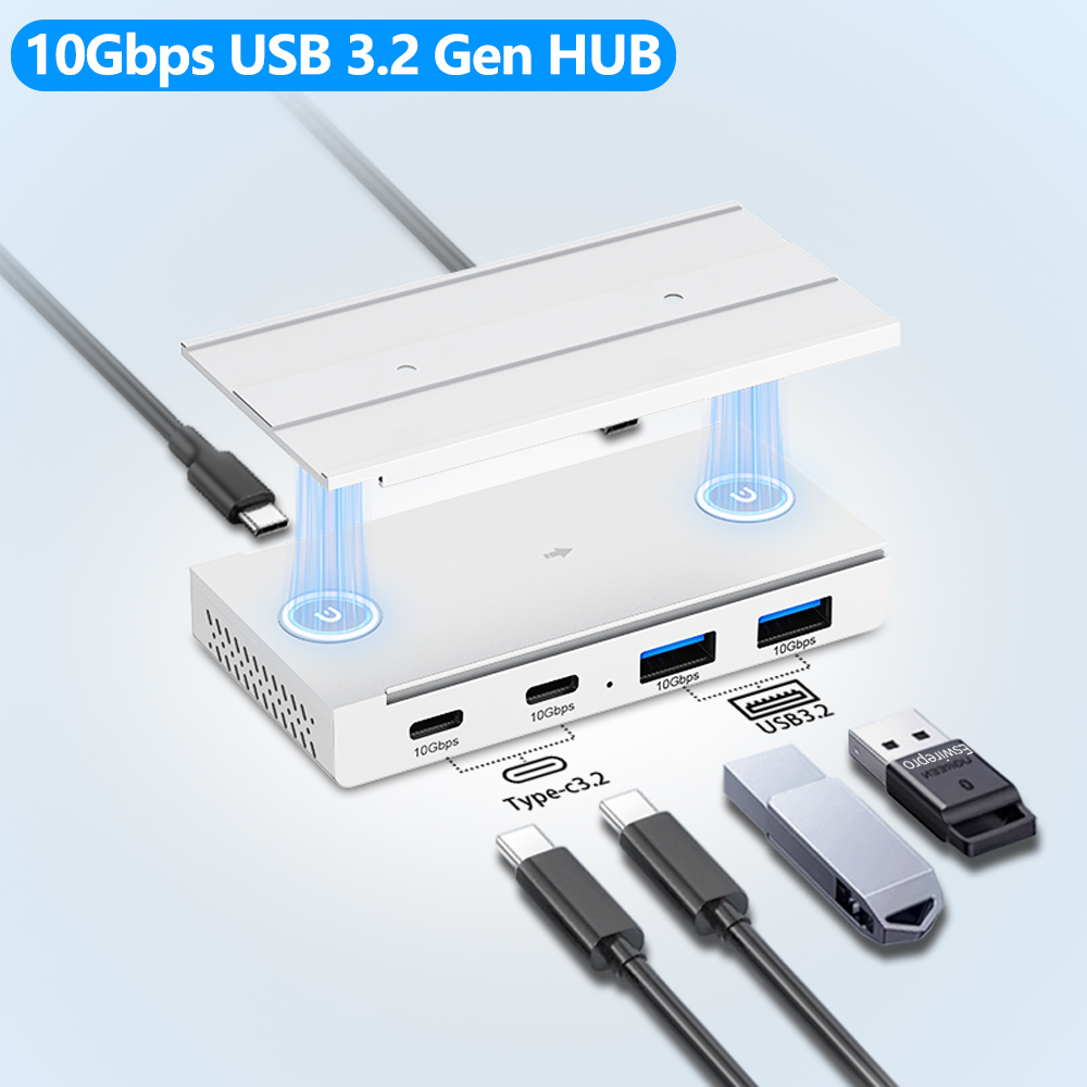 Desk Setup Mac - 10 Gbps USB3.2 Gen2 HUB Masası