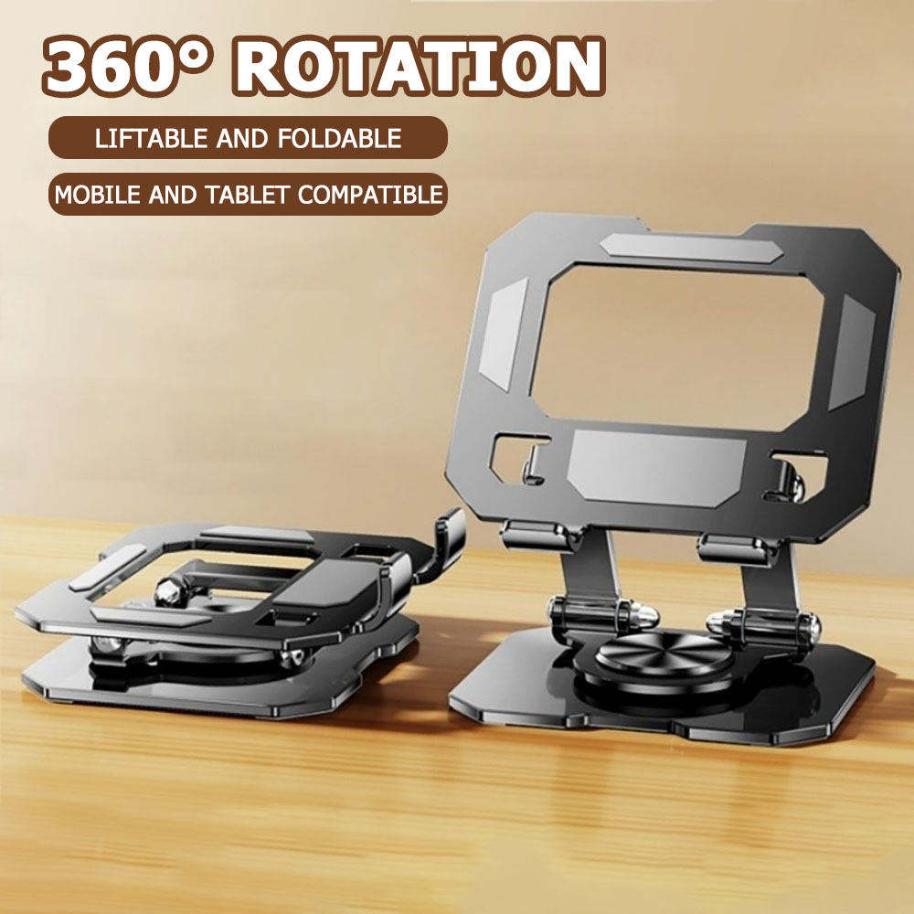 Desk Setup Essentials - 360 Dönen Tablet Telefon Standı Ayarlanabilir