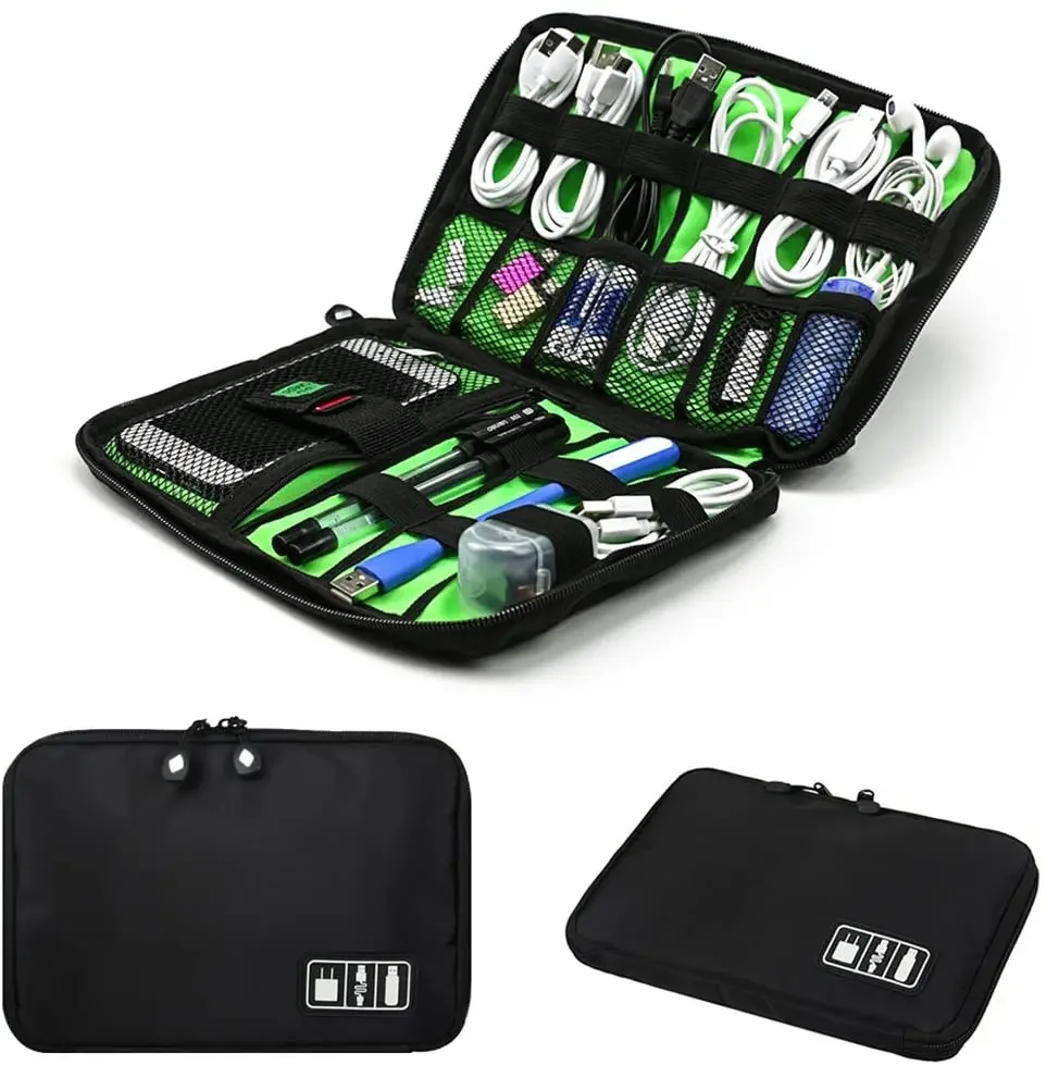 Cable Box Organizer - Kablo Düzenleyici Saklama Çantaları Sistem Kiti