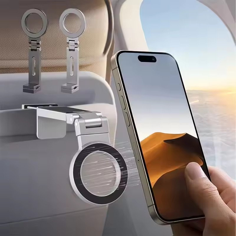 Desk Setup Essentials - Ayarlanabilir Evrensel Manyetik Telefon Tutucu Seyahat
