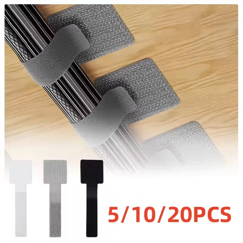 Cable Box Organizer - 20/10/5/1 adet serbest bırakılabilir kablo düzenleyici