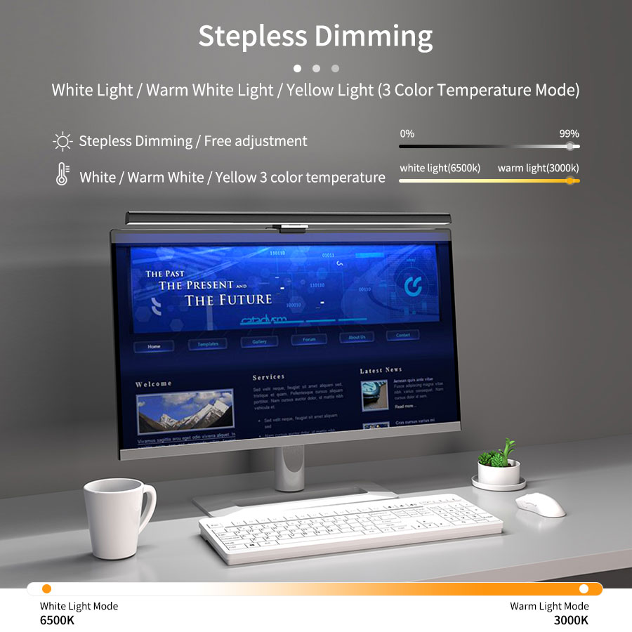 50 cm Bilgisayar Monitörü Işık - Desk Setup Lighting incelemesi ve fiyatı