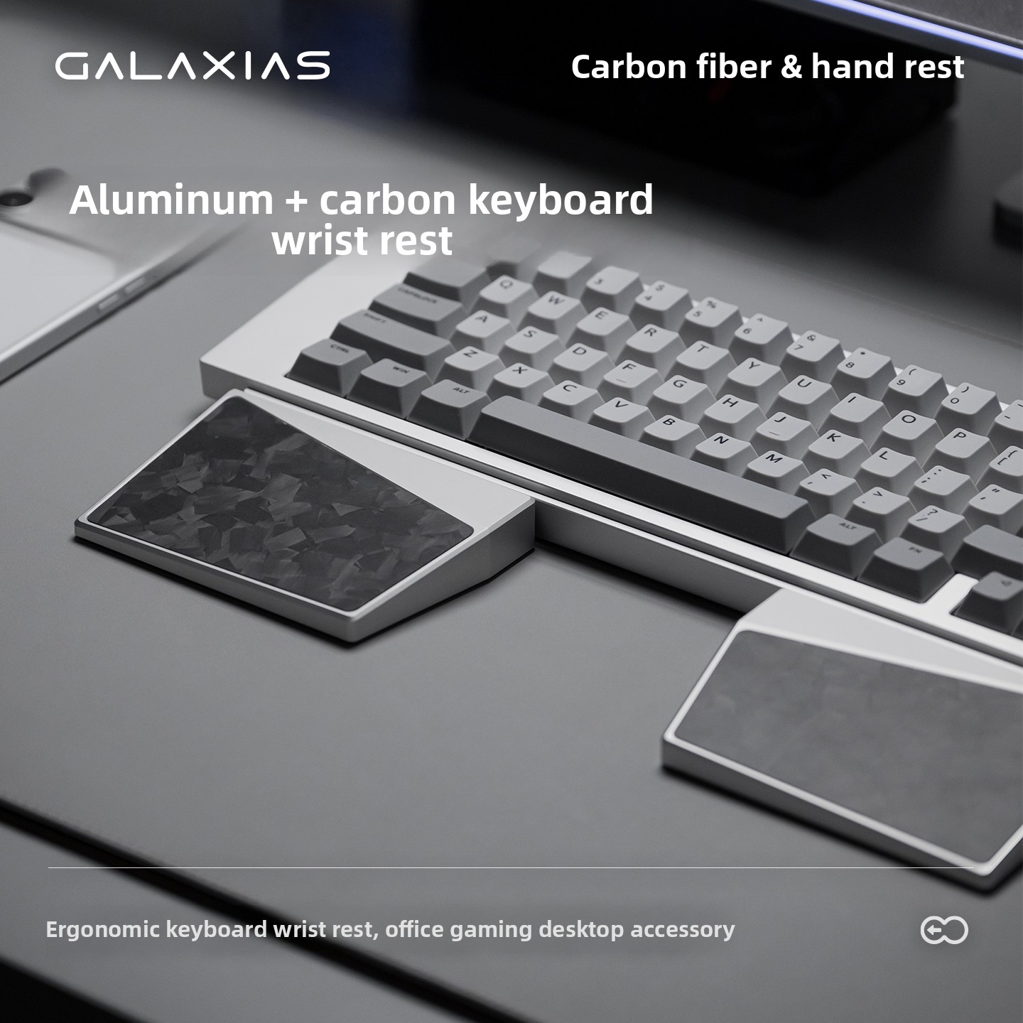Özel Alüminyum Alaşımlı Mekani - Ergonomic Desk Setup Keyboard incelemesi ve fiyatı