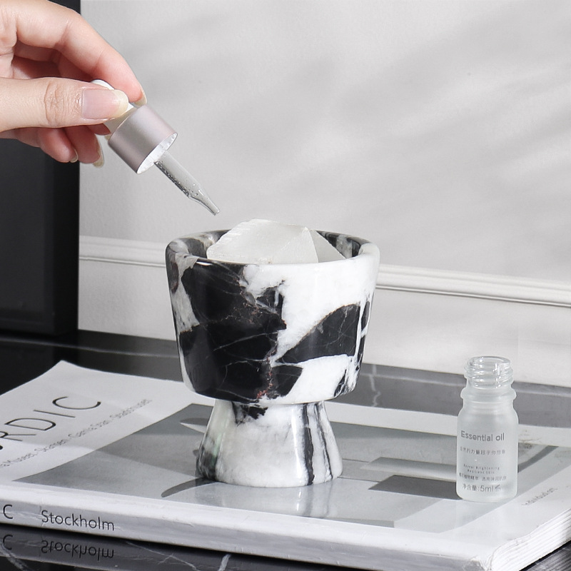 Ev Dekorasyonu, Mermer Mumluk, - Desk Setup Essentials incelemesi ve fiyatı
