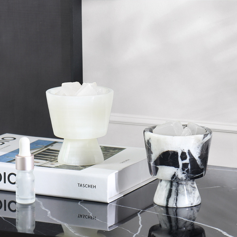 Ev Dekorasyonu, Mermer Mumluk, - Desk Setup Essentials incelemesi ve fiyatı
