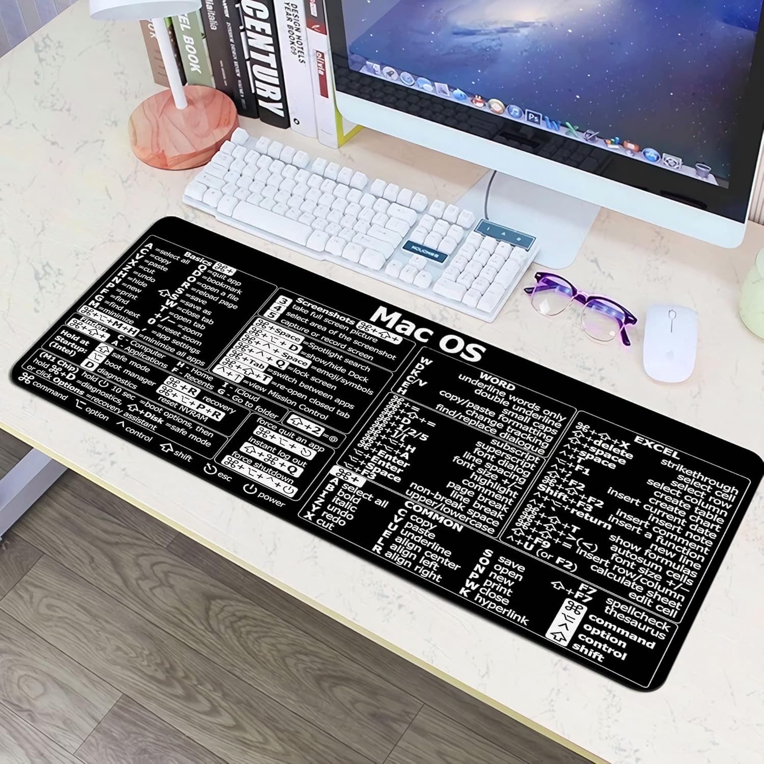 Mac OS Kısayolları, Word/Excel - Desk Setup Mac incelemesi ve fiyatı