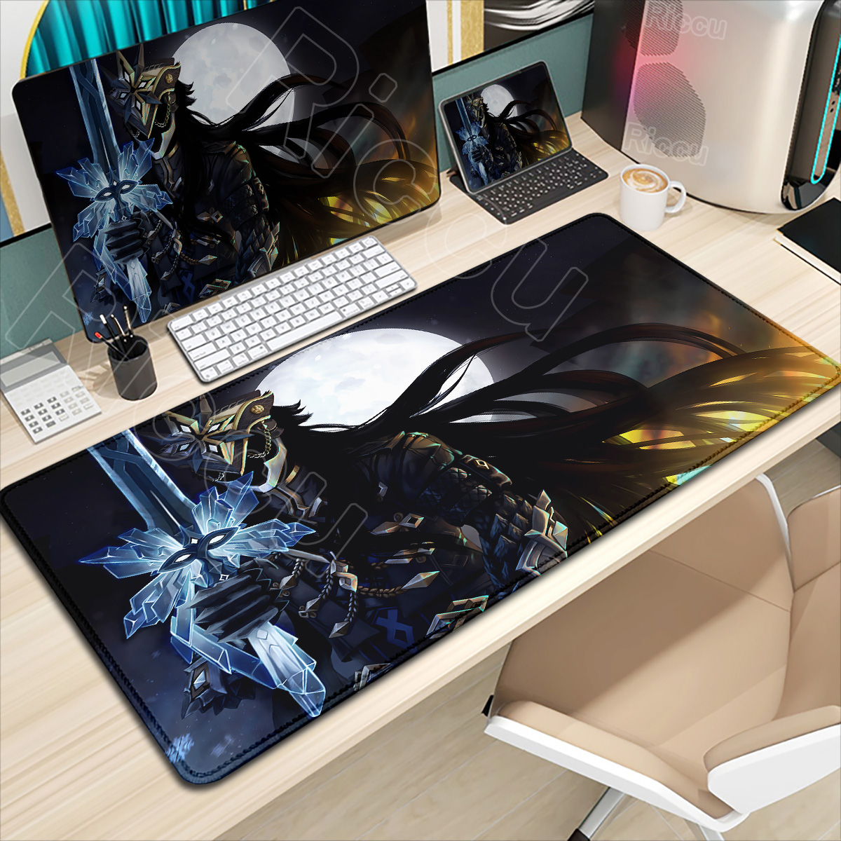 HD Baskılı Kapitano Mouse Pad  - Desk Setup Anime incelemesi ve fiyatı