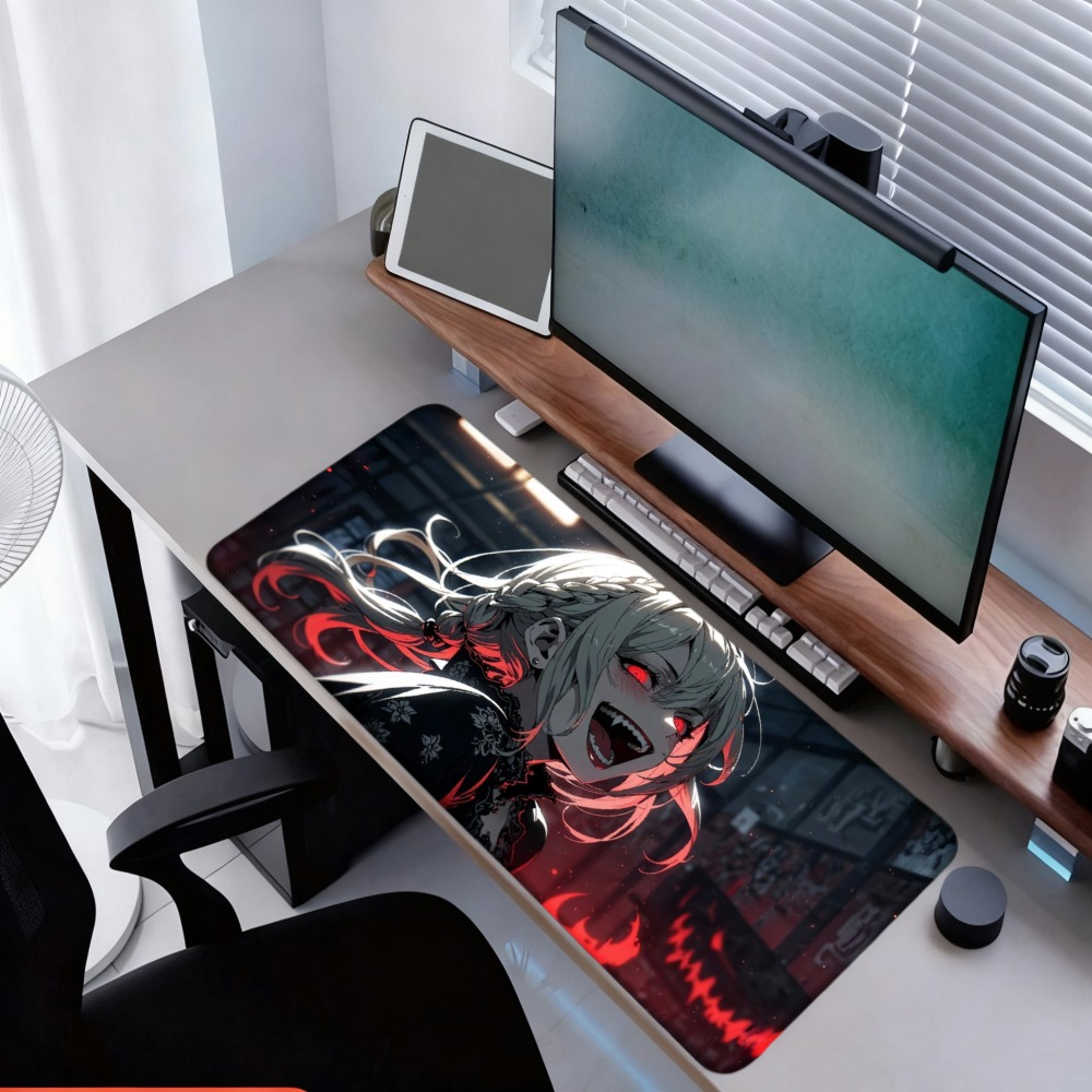 Kırmızı alevli ve koyu arka pl - Desk Setup Designer incelemesi ve fiyatı