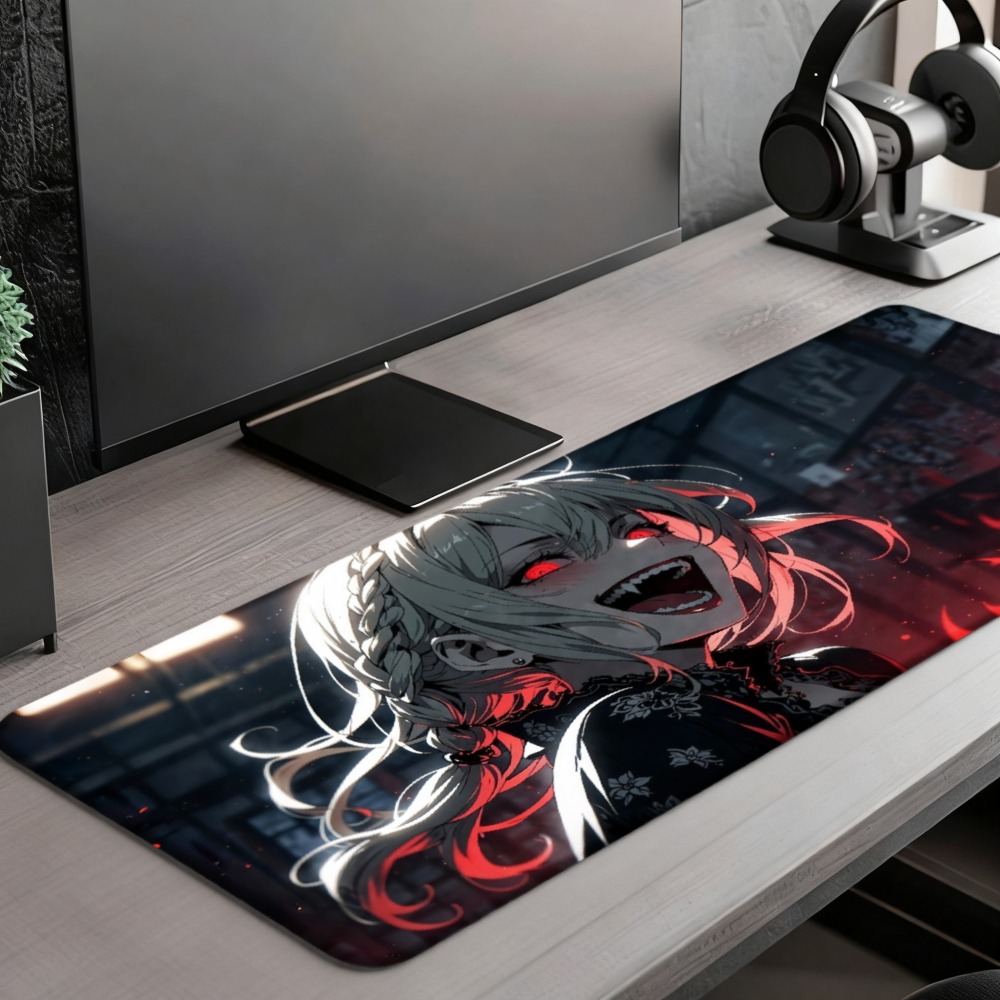Kırmızı alevli ve koyu arka pl - Desk Setup Designer incelemesi ve fiyatı