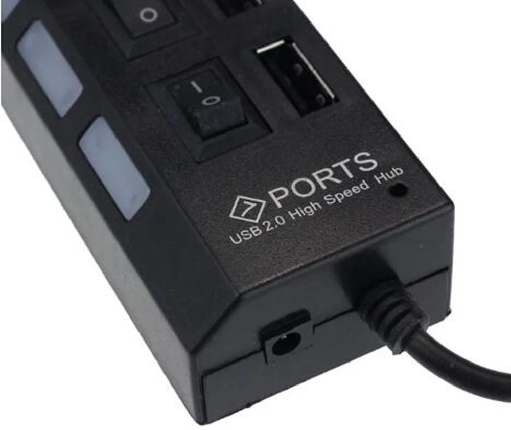 7 Port USB 2.0 Hub Splitter PC - Desk Setup Mac incelemesi ve fiyatı