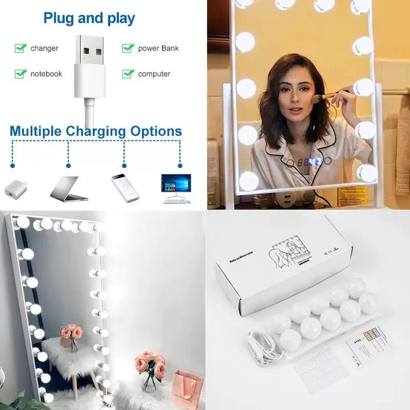 LED Işık Macunu Ayna Makyaj Am - Desk Setup Lighting incelemesi ve fiyatı