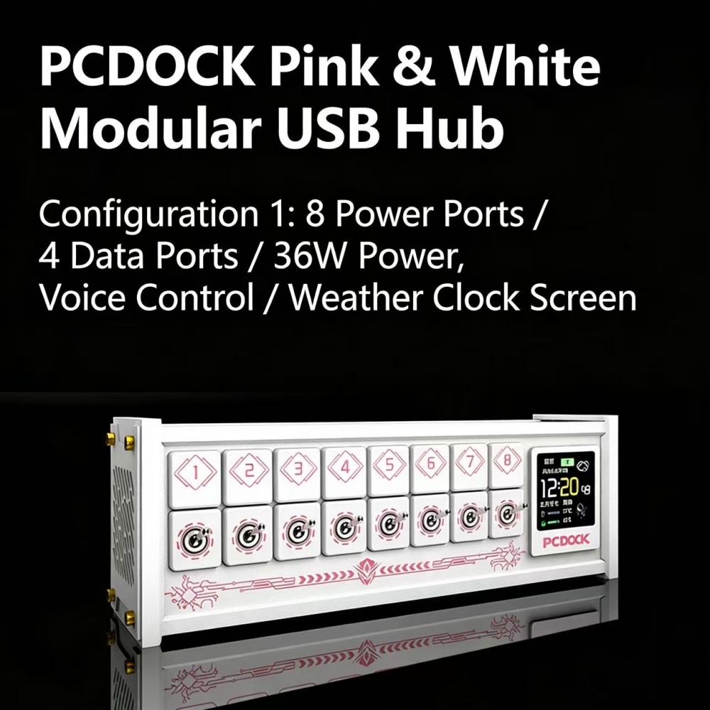 PCDOCK Blok USB Masaüstü Güç Ş - Desk Setup Designer incelemesi ve fiyatı