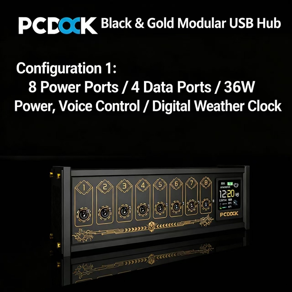 PCDOCK Blok USB Masaüstü Güç Ş - Desk Setup Designer incelemesi ve fiyatı