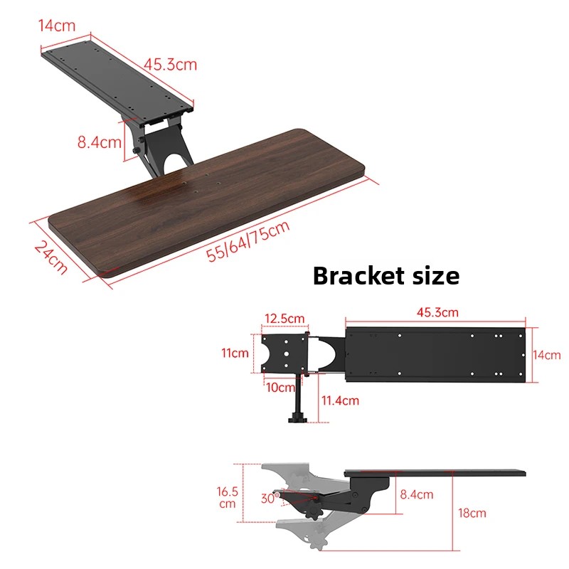 Ergonomik Masa Altı Klavye Raf - Ergonomic Desk Setup Keyboard incelemesi ve fiyatı