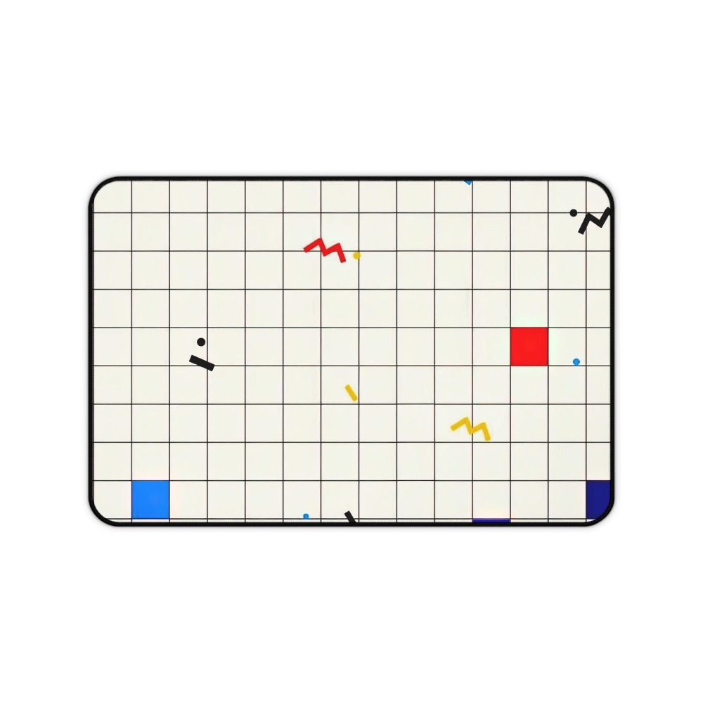 Retro Geometrik Izgara Masa Ör - Desk Setup Designer incelemesi ve fiyatı