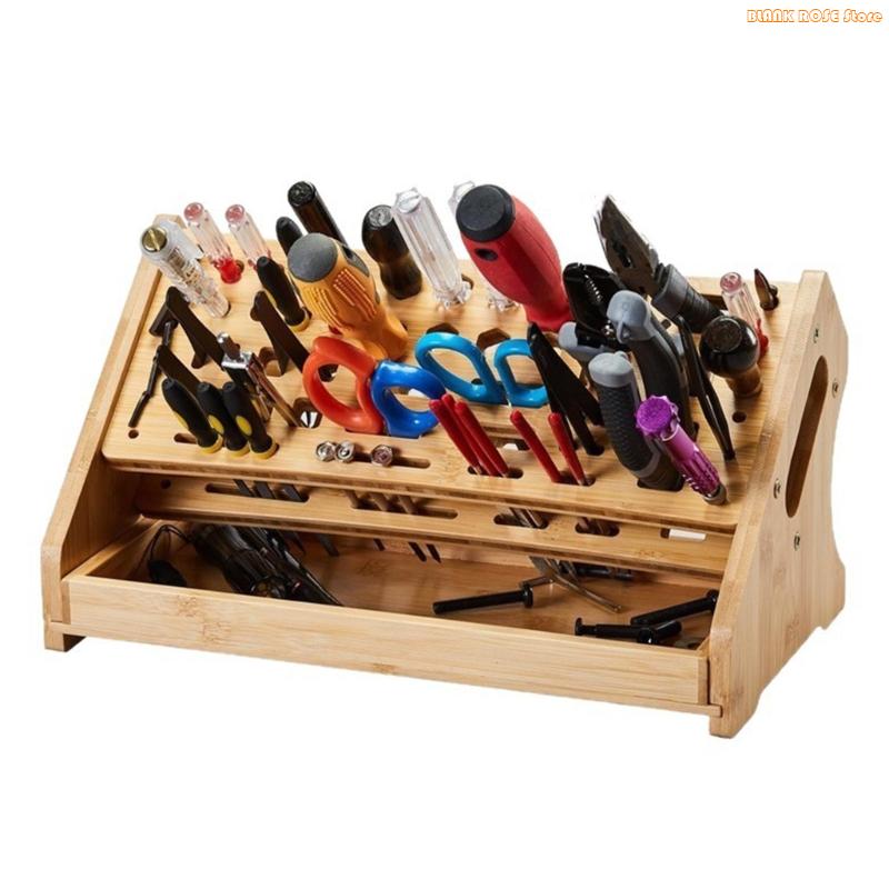 K1AE Doğal Ahşap Depolama Rafı - Desk Setup Needs incelemesi ve fiyatı