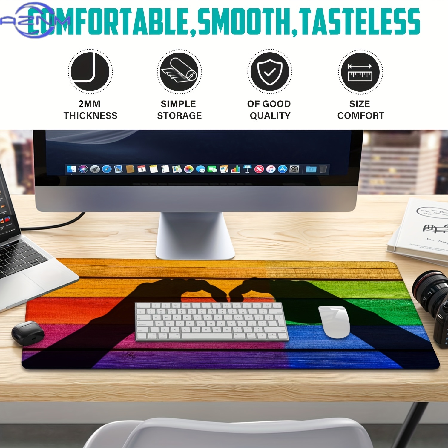 Büyük Oyuncu Mouse Pad'i, El-B - Desk Setup Designer incelemesi ve fiyatı