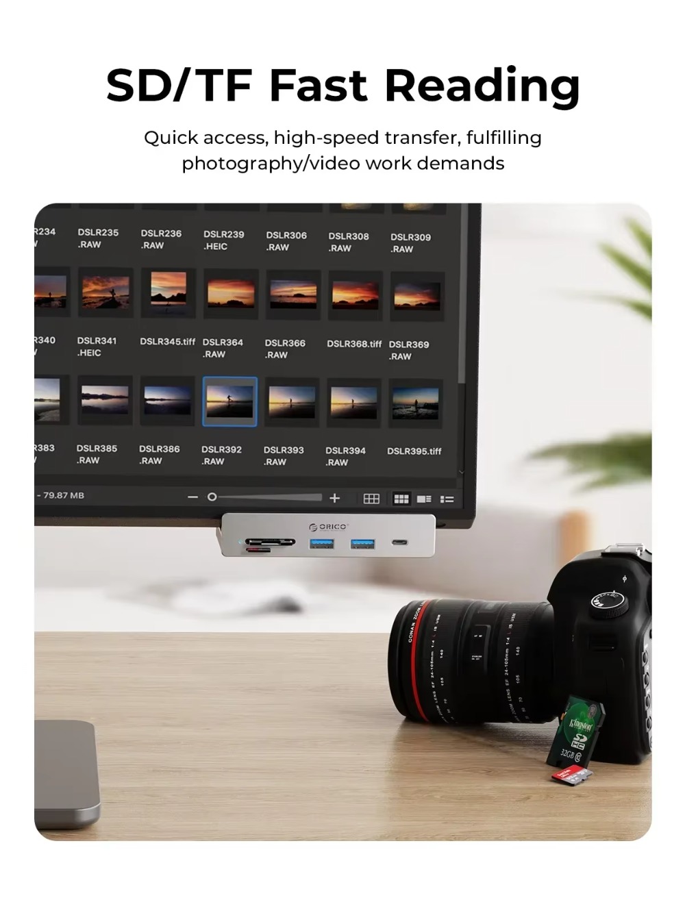 ORICO USB 3.2 HUB Güç Süper Yü - Desk Setup Gadgets incelemesi ve fiyatı