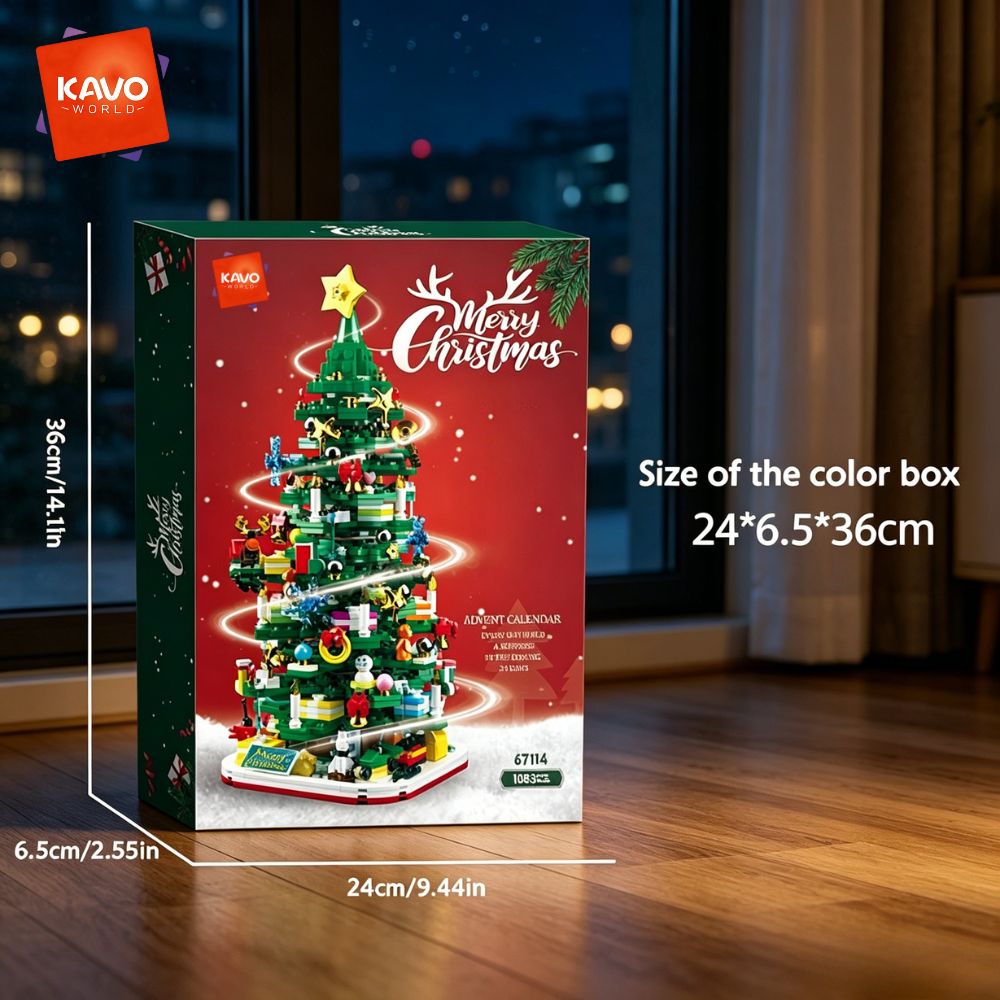 KAVOWORLD 1024 Parça Noel Ağac - Desk Setup Needs incelemesi ve fiyatı