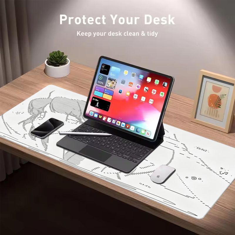 1 adet deri Mouse Pad Anime me - Desk Setup Carpet incelemesi ve fiyatı